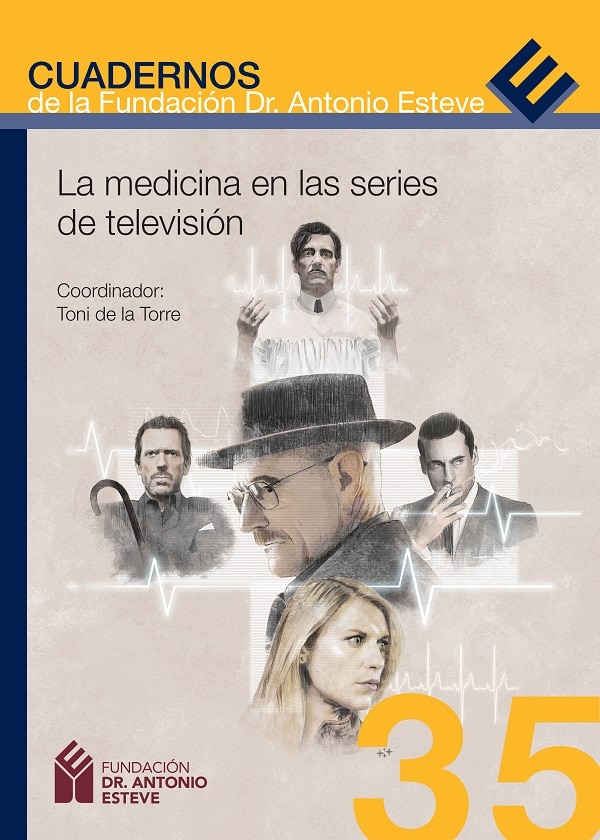 Portada del libro la medicina en las series de televisión