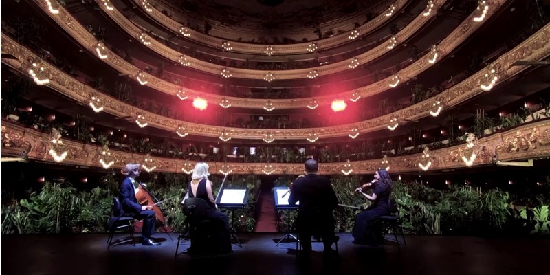 Concierto del Bioceno en el Liceu de Barcelona